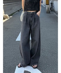 ジーンズ デニム デニムパンツ ウエストタックカーブデニム レディース｜ZOZOTOWN Yahoo!店