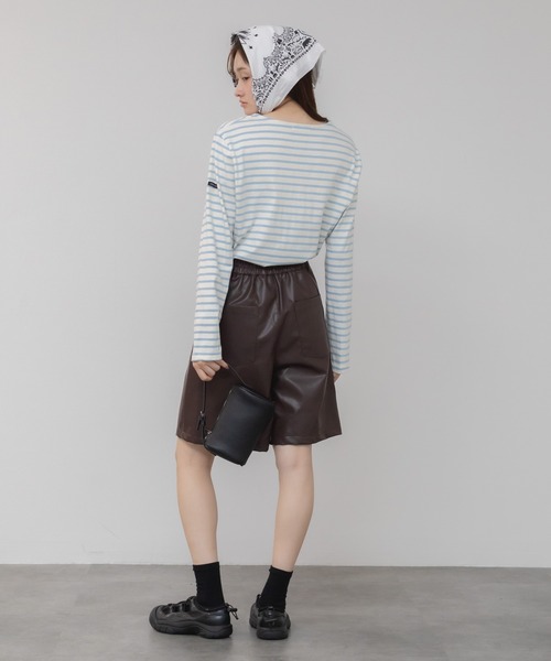 HEILIS（ヘイリス） ワイドパンツ ハーフパンツ パンツ 短パン