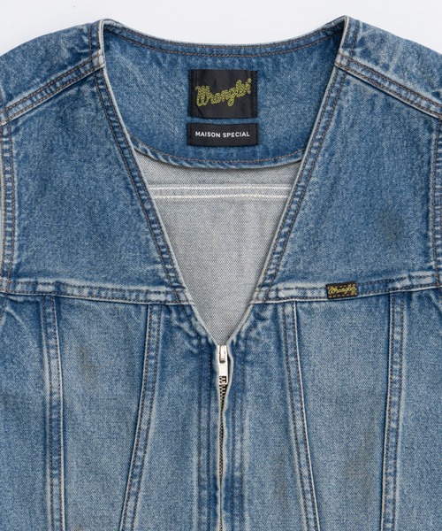 MAISON SPECIAL（メゾンスペシャル） ベスト ジレ 「Wrangler×MAISON