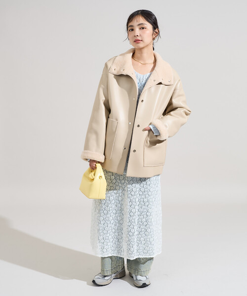 FREAK'S STORE（フリークスストア） コート アウター ファーボア