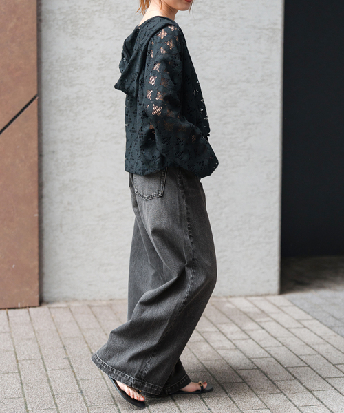 Spick＆Span ジーンズ デニム デニムパンツ 5 1/2 BAGGY DENIM