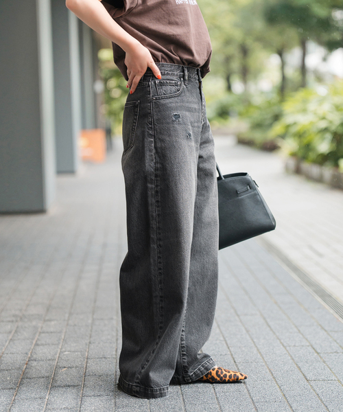 専用【Spick and Span】 5 1/2 BAGGY DENIM 27 Spick＆Span（スピック アンド スパン） ジーンズ デニム デニムパンツ