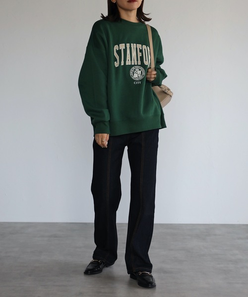 「ap retro」 加工デニムパンツ SMALL ブルー レディース