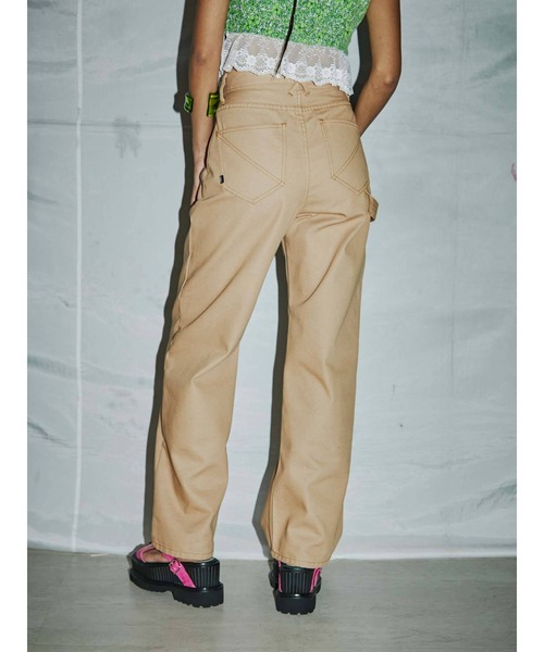 「PAMEO POSE」 デニムパンツ MEDIUM ブルー レディース_画像9