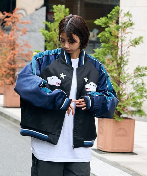 FACETASM スカジャン FACETASM/ファセッタズム THULE SOUVENIR