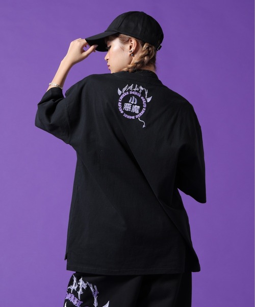 LPFG メンズ ハンドライティング LPFG Tシャツ　未使用 GALFY（ガルフィー） tシャツ GALFY/ガルフィー/「LHP別注」小悪魔S/S