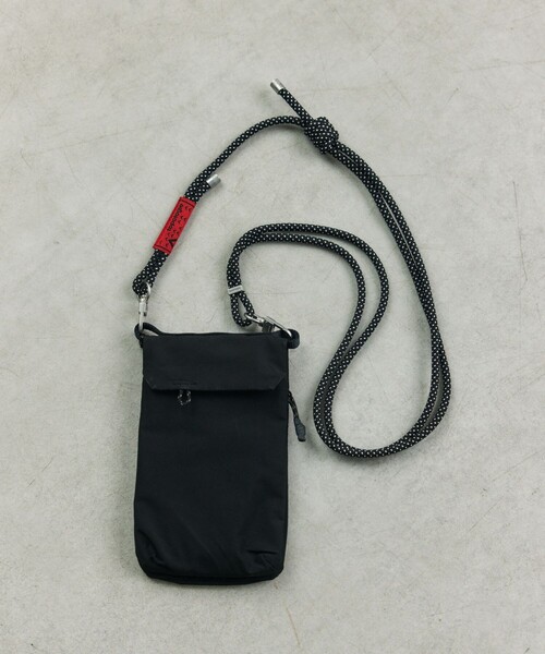 topologie 黒 サコッシュ Bottle Sacoche ボトルサコッシュ / Black (Puffer) / Bungee