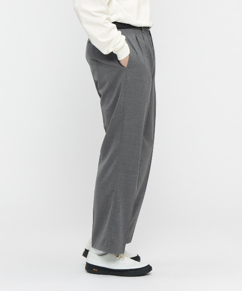 スラックス 「STYLE M1A-2」STRETCH WOOL　２タックウールパンツ ゴルフウェア メンズ
