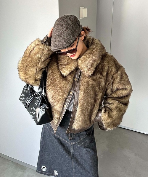 sedacle girl（セダクルガール） 帽子 ベレー帽 レオパード柄