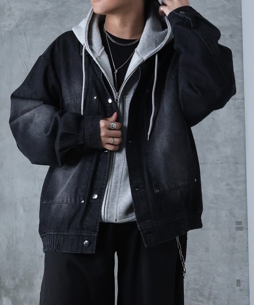 Confirm（コンファーム） パーカー AW ダブルポケット スタッズ