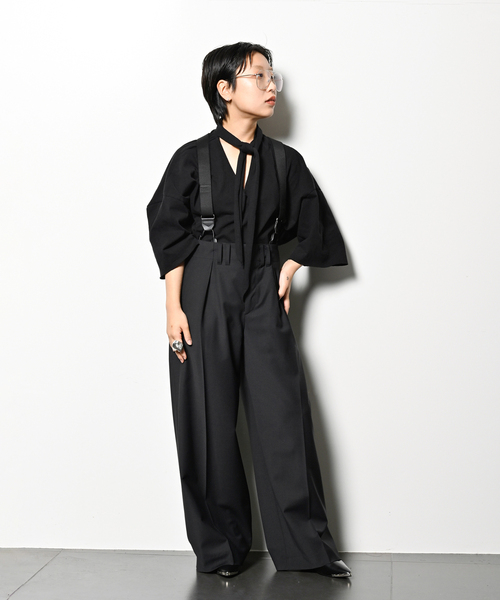 「CITYSHOP」 半袖カットソー FREE ブルー レディース_画像10