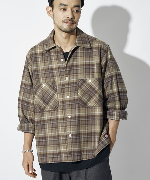 RED KAP（レッドキャップ） シャツ 別注 フランネル クロップド ロング