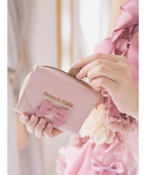 Maison de FLEUR（メゾンドフルール） 財布 FREE ピンク レディース