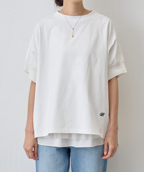 BEARDSLEY（ビアズリー） 半袖Tシャツ FREE ライトベージュ レディース