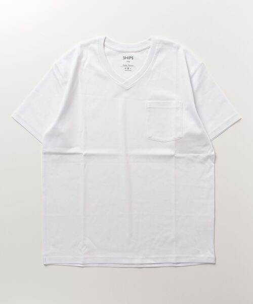 「SHIPS Colors」 半袖Tシャツ LARGE ホワイト メンズ_画像2