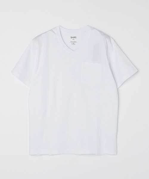 「SHIPS Colors」 半袖Tシャツ LARGE ホワイト メンズ_画像3