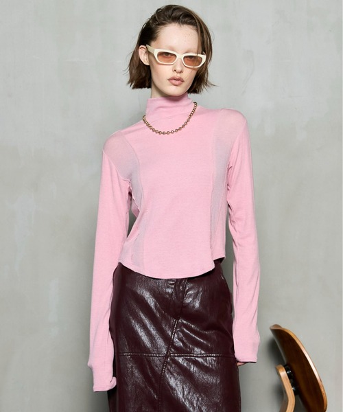 MAISON SPECIAL（メゾンスペシャル） tシャツ Angel Wool Turtleneck