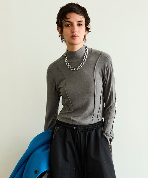 MAISON SPECIAL（メゾンスペシャル） tシャツ Angel Wool Turtleneck