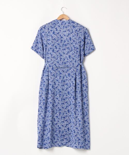 「NOMBRE IMPAIR」 半袖ワンピース FREE ブルー レディース_画像5
