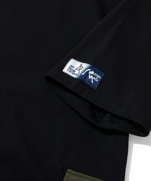 「Mountain Mania」 半袖Tシャツ LARGE パープル メンズ_画像5