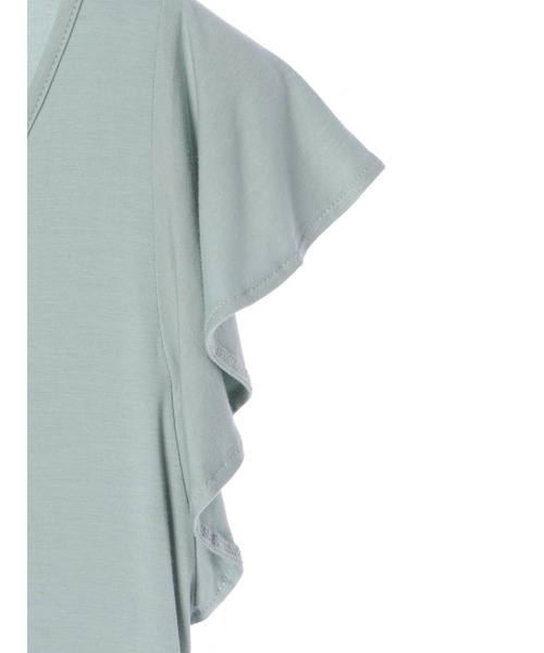 「DURAS」 半袖カットソー FREE ブラック レディース_画像6