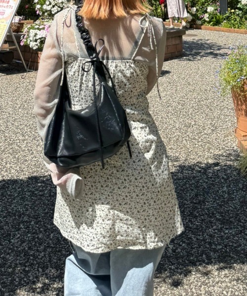 「paravion」 キャミソールワンピース FREE アイボリー レディース_画像9