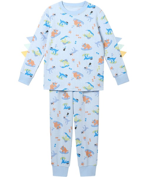 長ズボン ワコールキッズ パジャマ パジャマ ワコールキッズ 睡眠科学 KIDS 動きのびのびパジャマ 長袖 長ズボン キッズ 子供 男の子 女の子