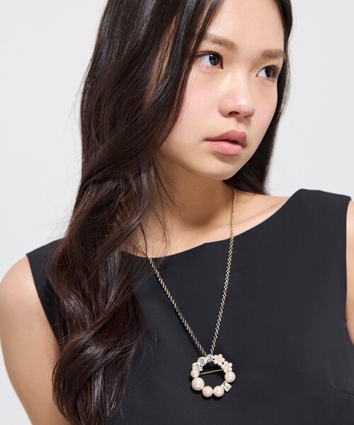 TOCCA（トッカ） ブローチ PEARL INNOCENCE 2WAY BROOCH NECKLACE
