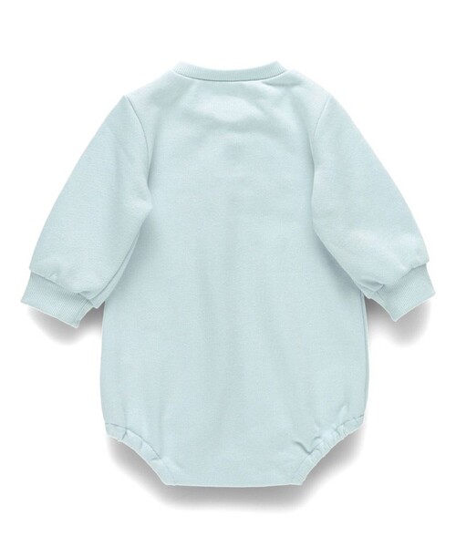 branshes（ブランシェス） ベビー服 ロンパース ロゴアップリケ裏毛