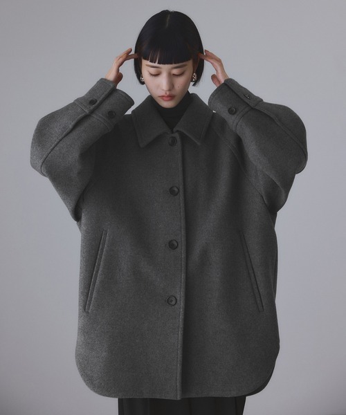 ADAM ET ROPE'（アダムエロペ） ステンカラーコート コート Super140