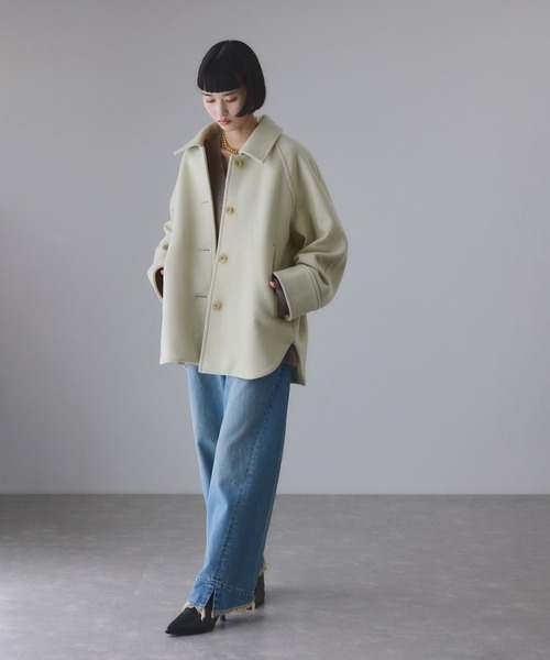 ADAM ET ROPE'（アダムエロペ） ステンカラーコート コート Super140's