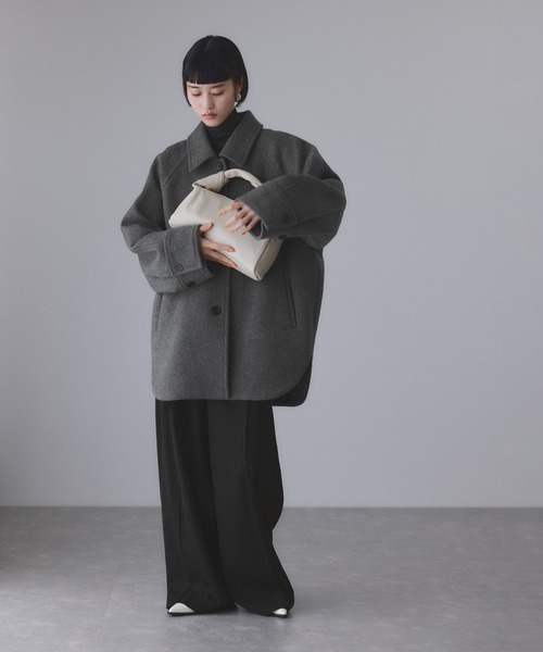 ADAM ET ROPE'（アダムエロペ） ステンカラーコート コート Super140's