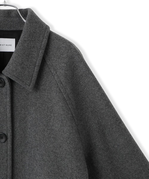 ADAM ET ROPE'（アダムエロペ） ステンカラーコート コート Super140's