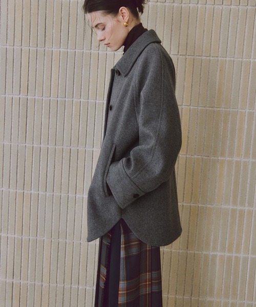 ADAM ET ROPE'（アダムエロペ） ステンカラーコート コート Super140's