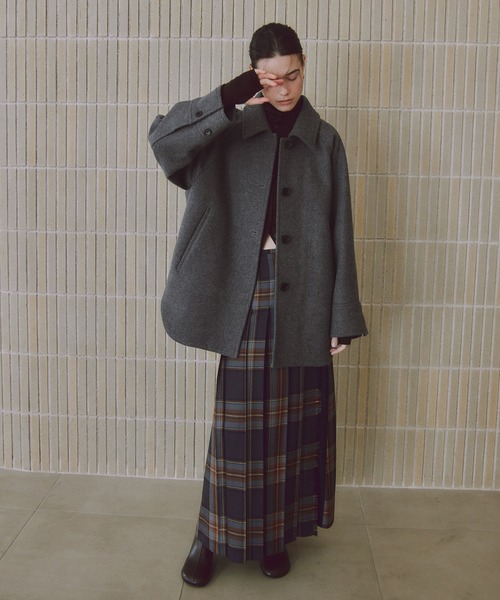 ADAM ET ROPE'（アダムエロペ） ステンカラーコート コート Super140's