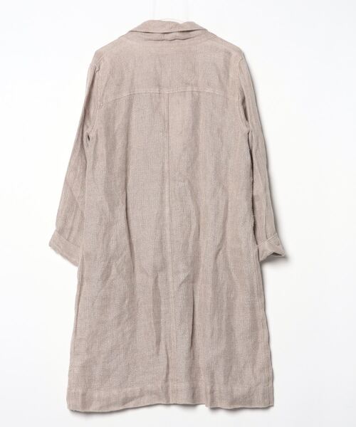 「fog linen work」 ジャケット - ベージュ レディース_画像2