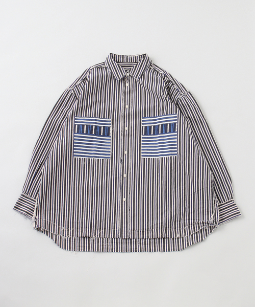 エディフィス（EDIFICE）/CASEY CASEY(ケイシーケイシー) HAMNET RAW EDGE シャツ CASEY CASEY シャツ CASEY CASEY(ケイシーケイシー) HAMNET RAW EDGE