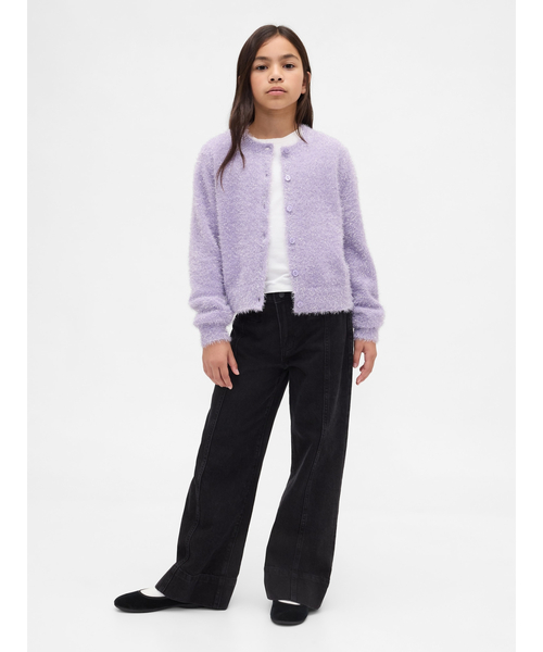 GAP（ギャップ） カーディガン メタリック アイラッシュ ニット