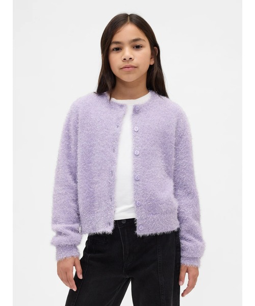 GAP（ギャップ） カーディガン メタリック アイラッシュ ニット