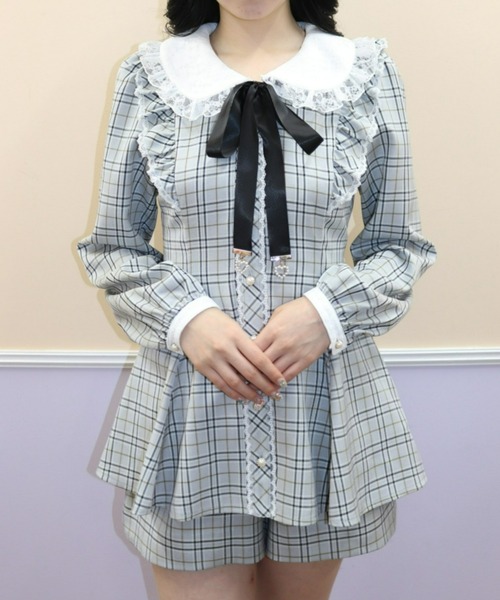 「Secret Honey」 セットアップ MEDIUM ブラック レディース_画像2