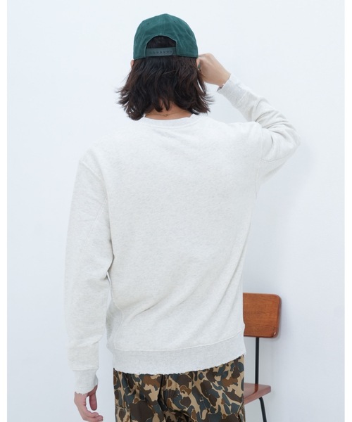 「BANKS」 スウェットカットソー LARGE ダークオレンジ メンズ_画像6