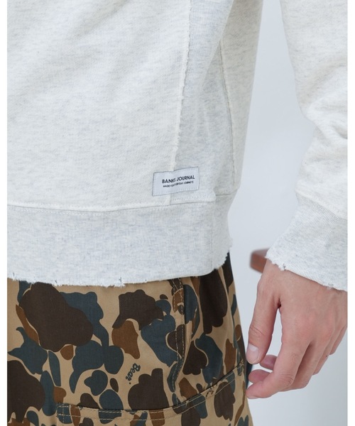 「BANKS」 スウェットカットソー LARGE ダークオレンジ メンズ_画像7