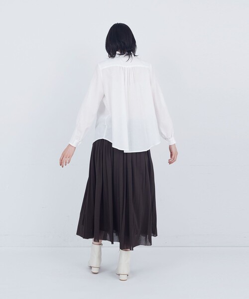 ADIEU TRISTESSE（アデュートリステス） ブラウス シャツ フリルカラー 