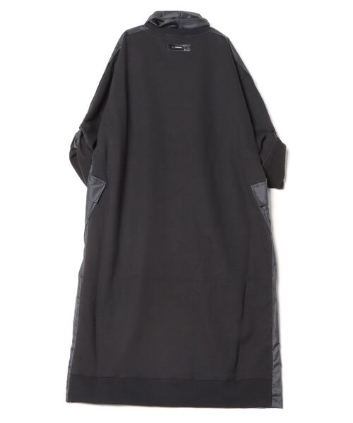 「ESSENTIAL」 長袖ワンピース 36 カーキ レディース_画像2