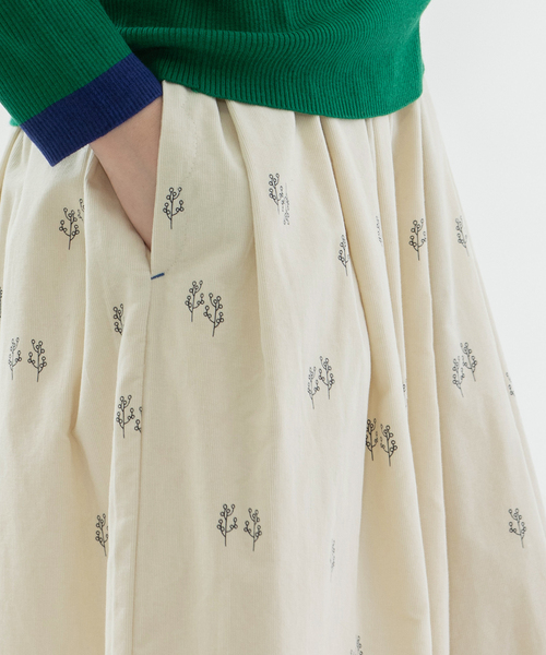 nop de nod（ノップドゥノッド） パンツ シャツコールユーカリタック