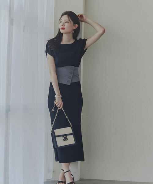 「PROPORTION BODY DRESSING」 セットアップ SMALL ブラック レディース_画像3