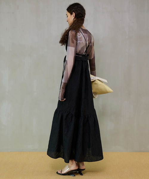 MAISON SPECIAL（メゾンスペシャル） ワンピース Jacquard Camisole