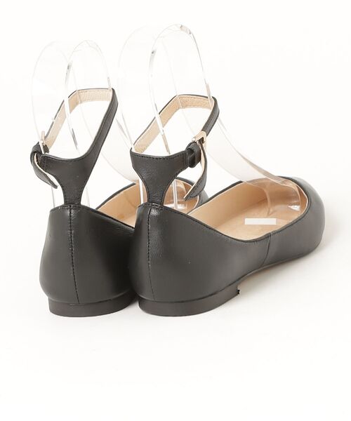 「Sara Jones」 フラットパンプス 35 ブラック レディース_画像2