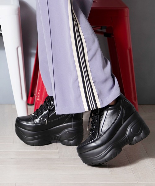 「attagirl」 ローカットスニーカー 3L ブラック系その他 レディース_画像7