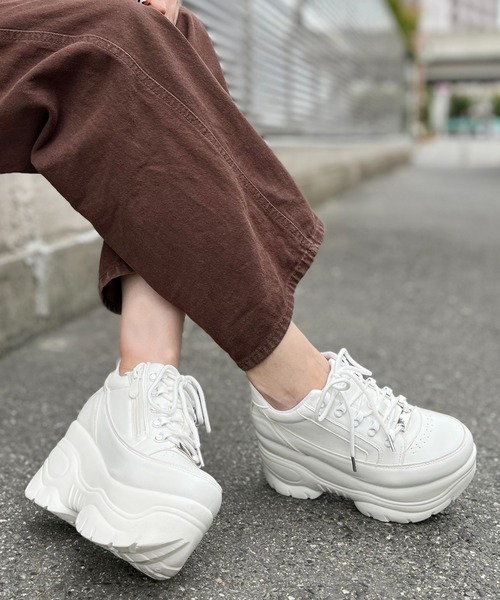 「attagirl」 ローカットスニーカー 3L ブラック系その他 レディース_画像8